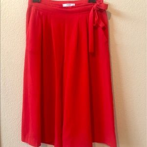 Bright Red Mango Gauchos